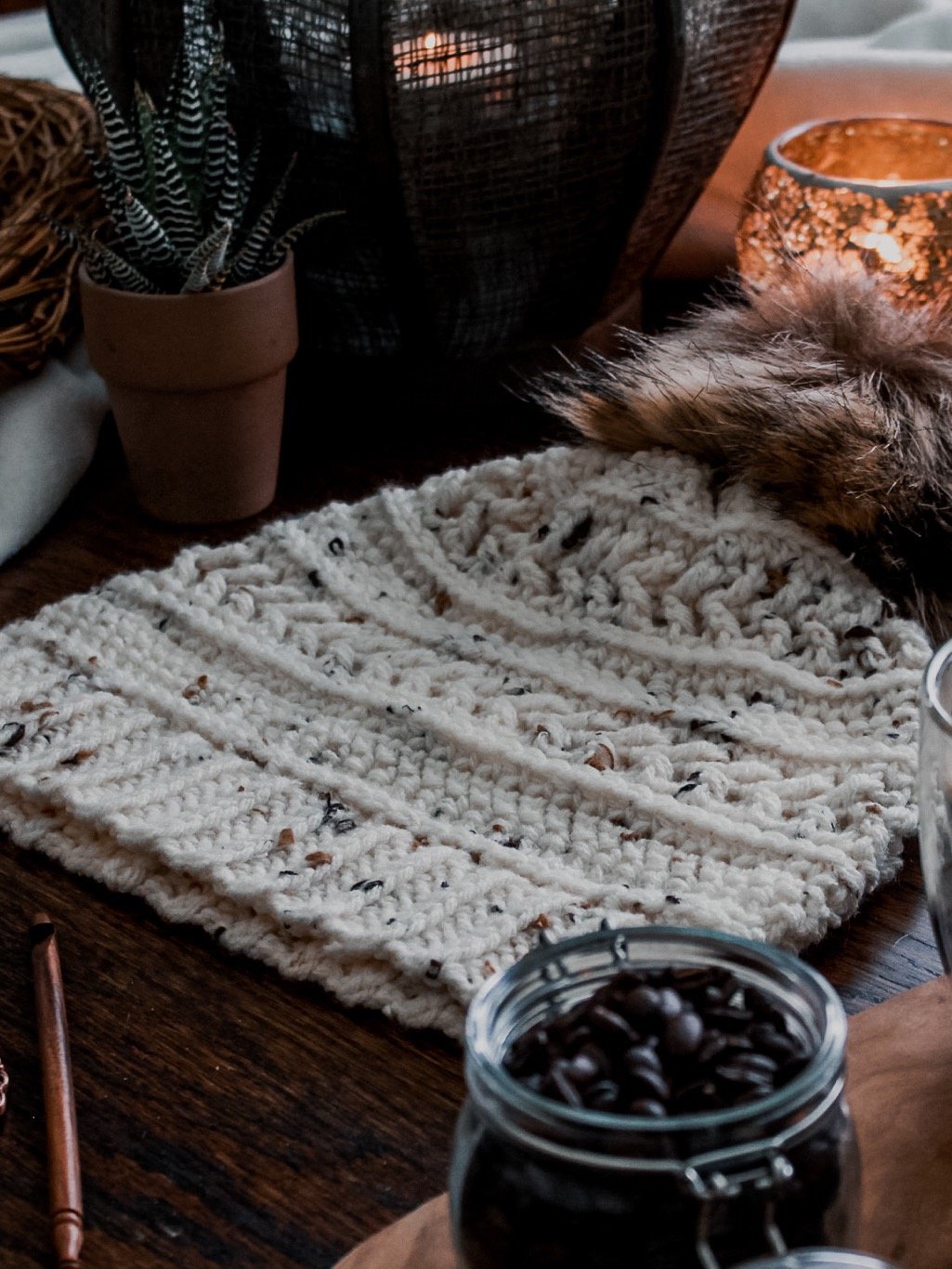 Persinette Beanie Crochet Hat Pattern | Instant PDF download with Photo Tutorial product image (7)