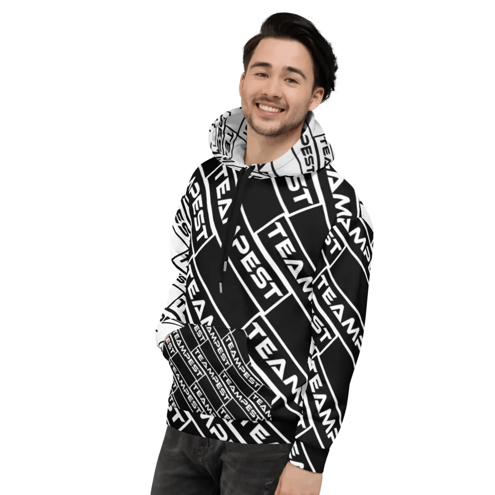 TeamPEST Alternate All-Over Print Unisex Hoodie product image (6)
