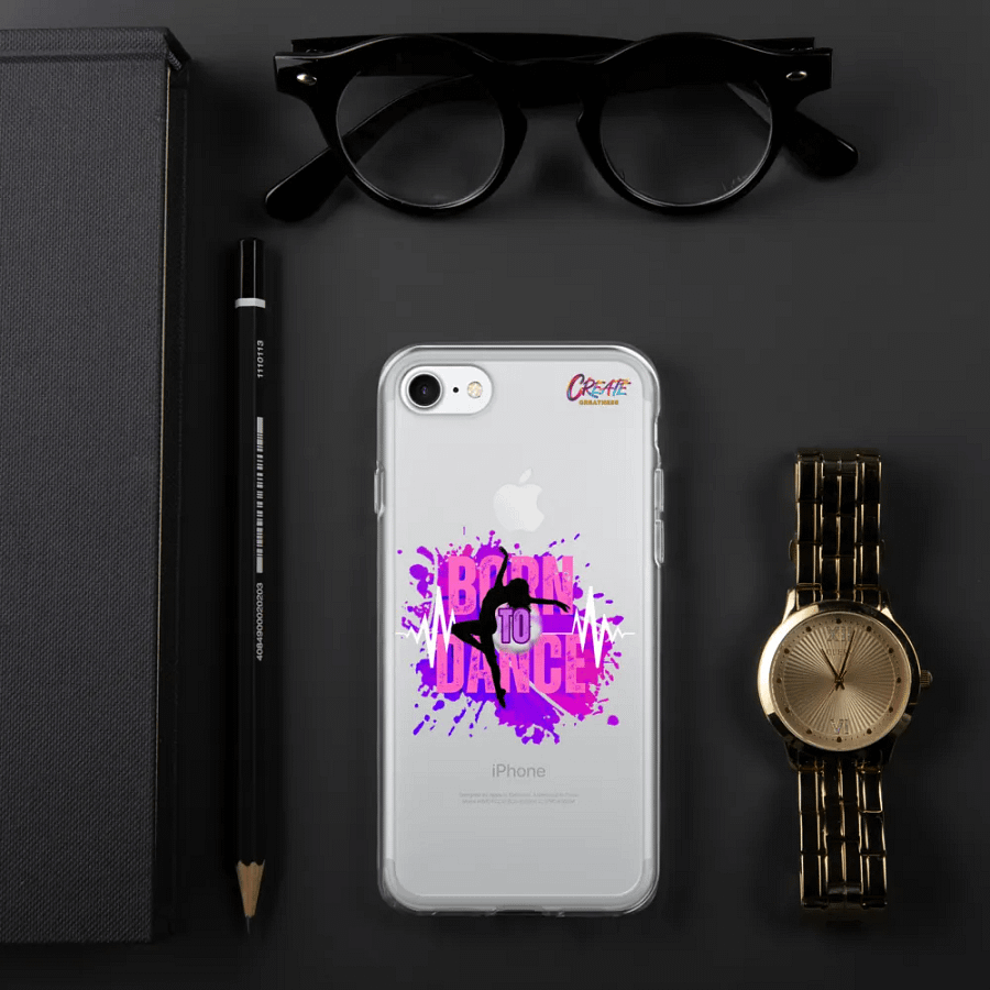 Born to Dance Her Silhouette iPhone Case product image (329)
