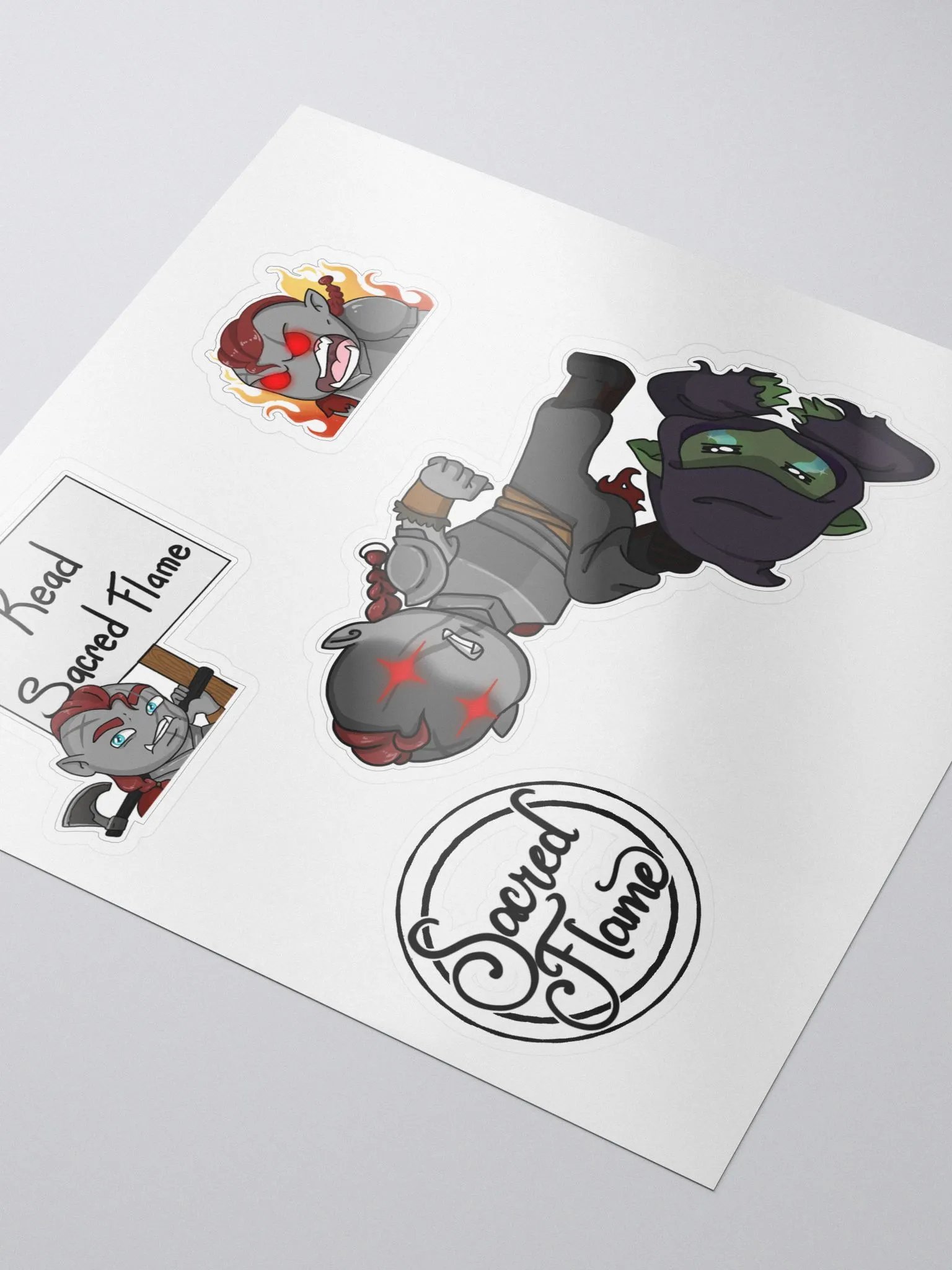 Einar Chibi Sticker pack product image (3)