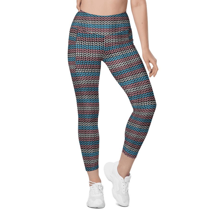 Trans Pride Fnit Leggings with Pockets product image (1)
