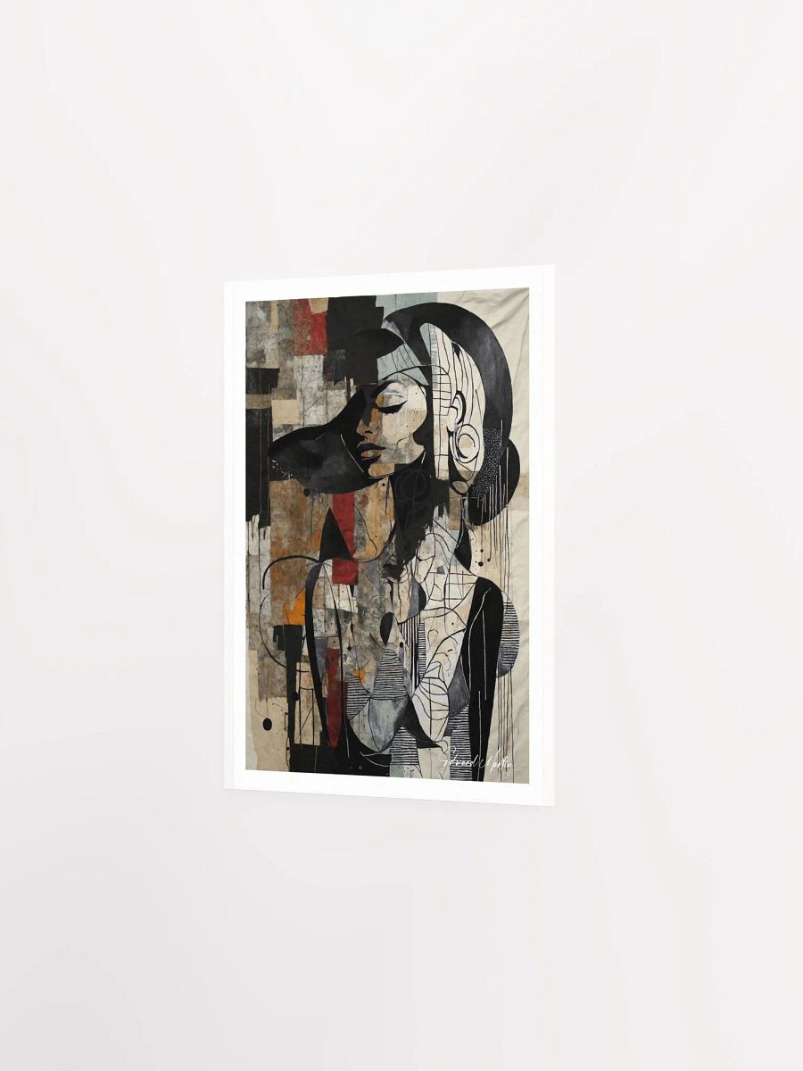 'Claire' by Edward Martin-Geometric Expression Matte Poster product image (3)