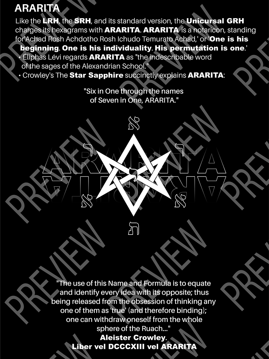 The Unicursal Greater Hexagram Ritual Mastery Manual product image (4)