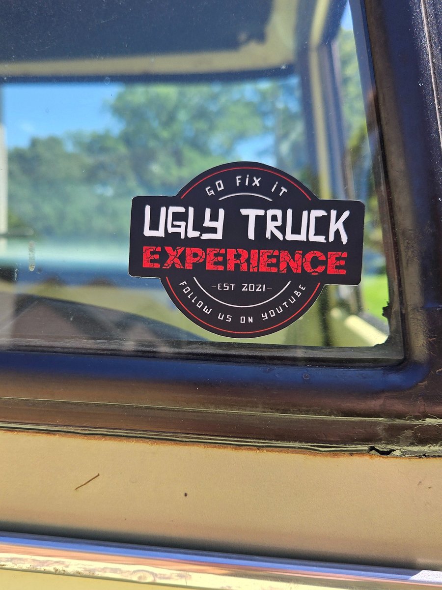 Ugly Truck Experience Logo Sticker product image (1)