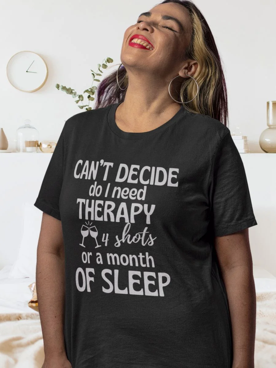 Menopause Humor 'I can't decide' Relaxed Fit T-Shirt product image (1)