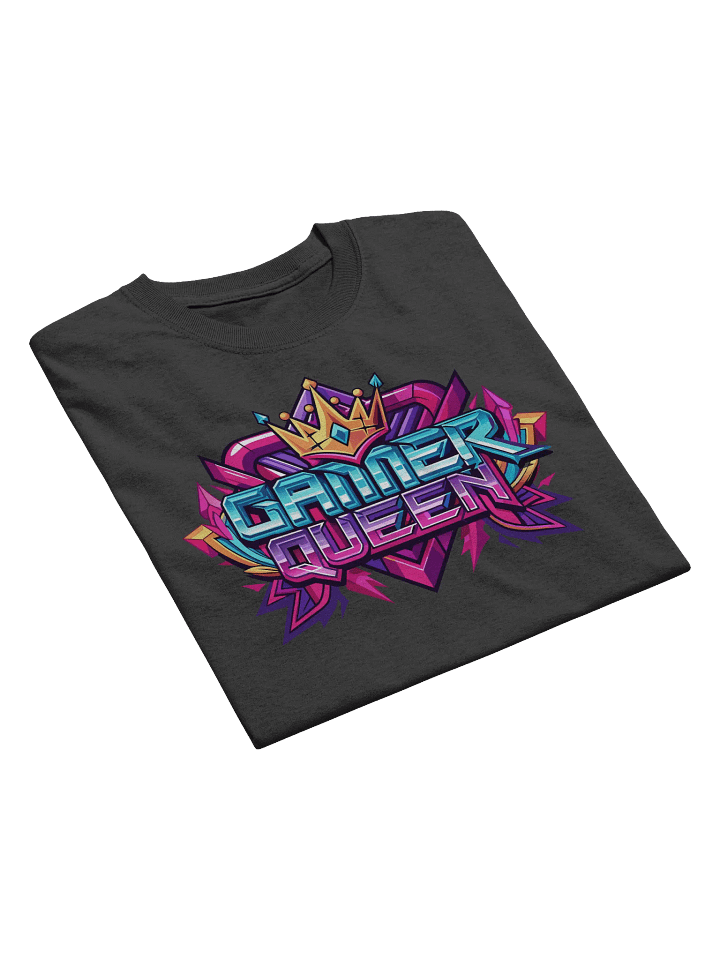 Gamer Queen Heavyweight Printed T-Shirt product image (2)
