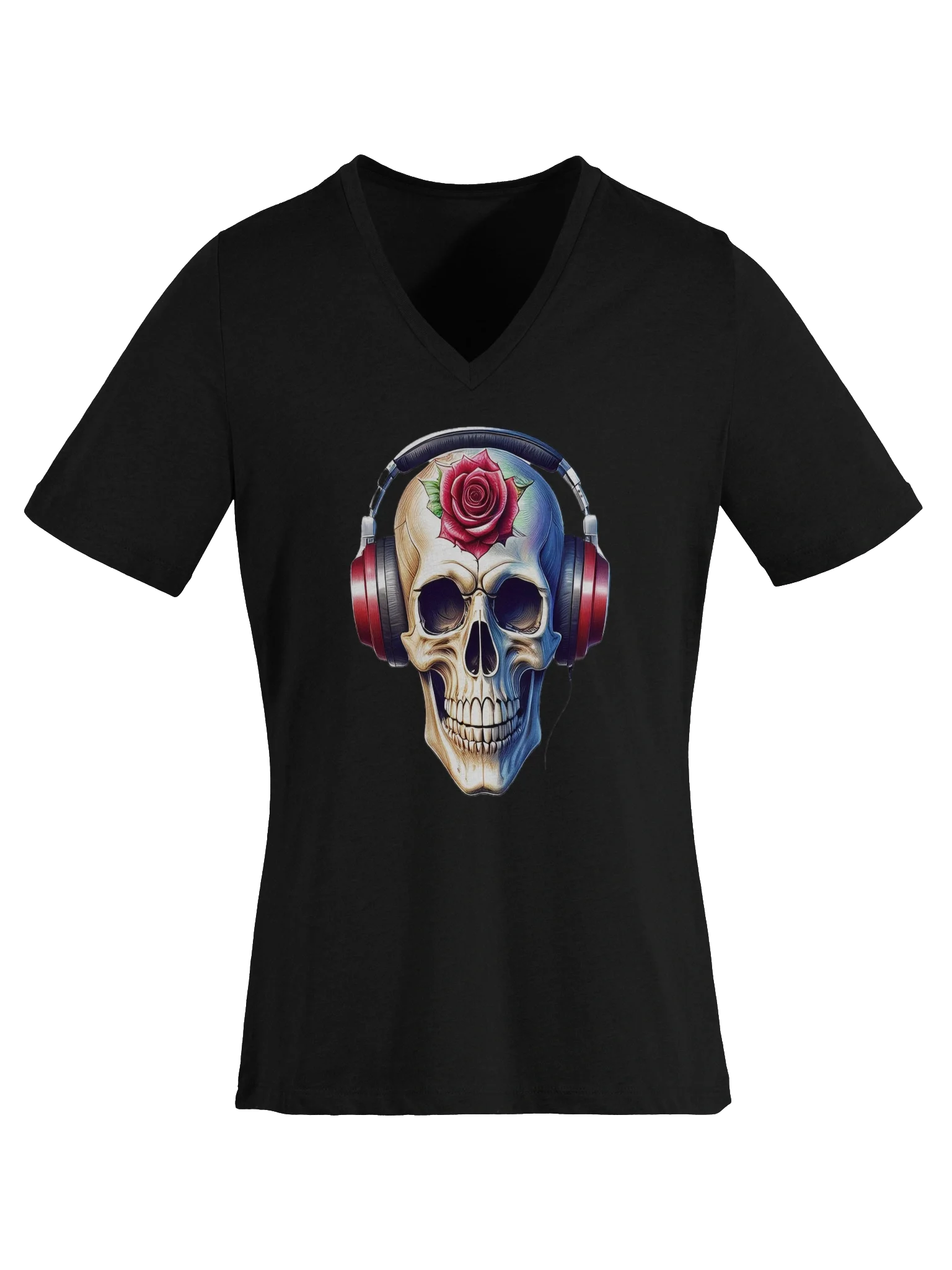 RR Women's V Tee Dbl Side (dark colors) product image (17)