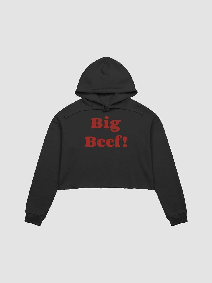 Big Beef fleece crop hoodie product image (2)