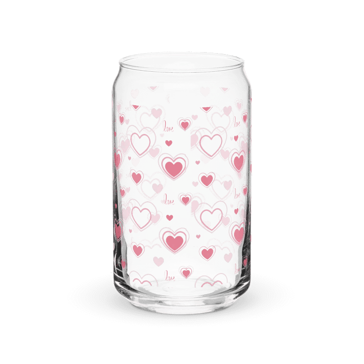 Pattern Love Sipper Glass, product image (2)
