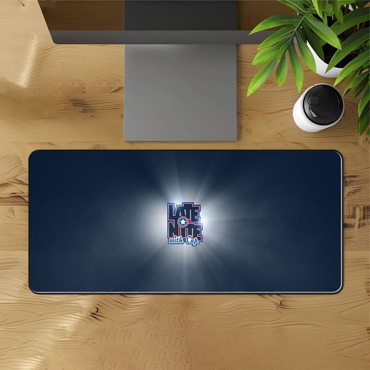 Late Night Spotlight Desk Mat - 12"x22" product image (1)