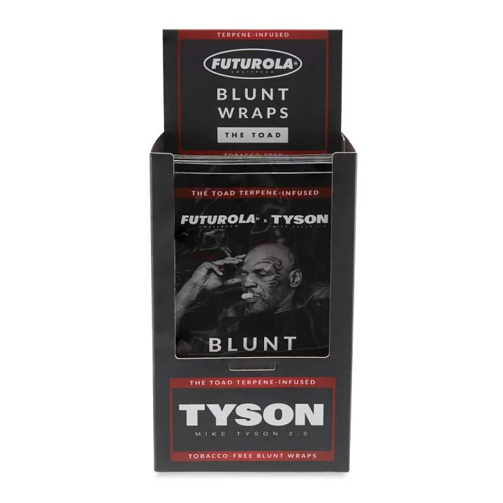 Futurola Tyson Ranch The Toad - Terpene-Infused Blunt Wraps 2.0 - 25ct product image (1)