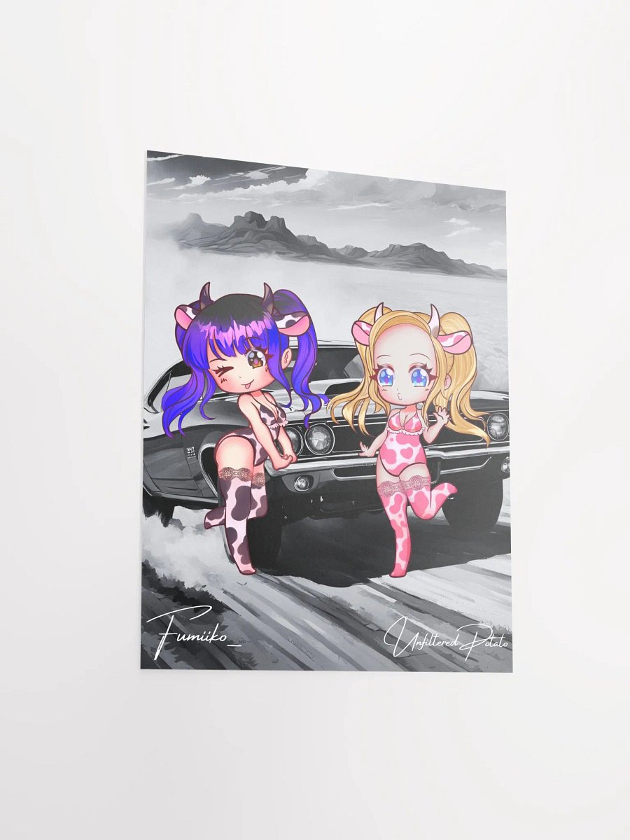 MooMoo Babes Vintage Poster product image (3)