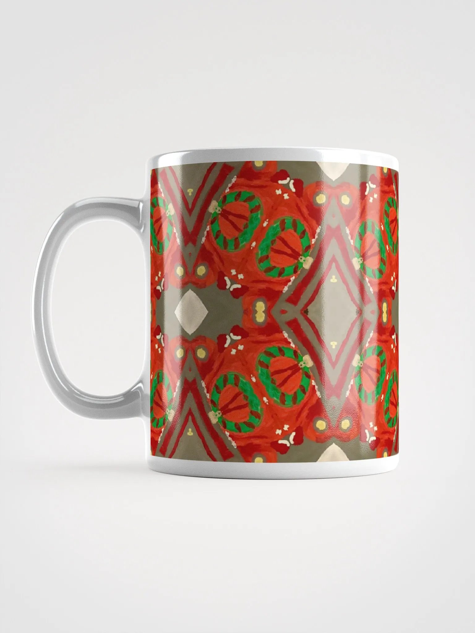 Christmas Wreath Geometric Patterned Design product image (6)