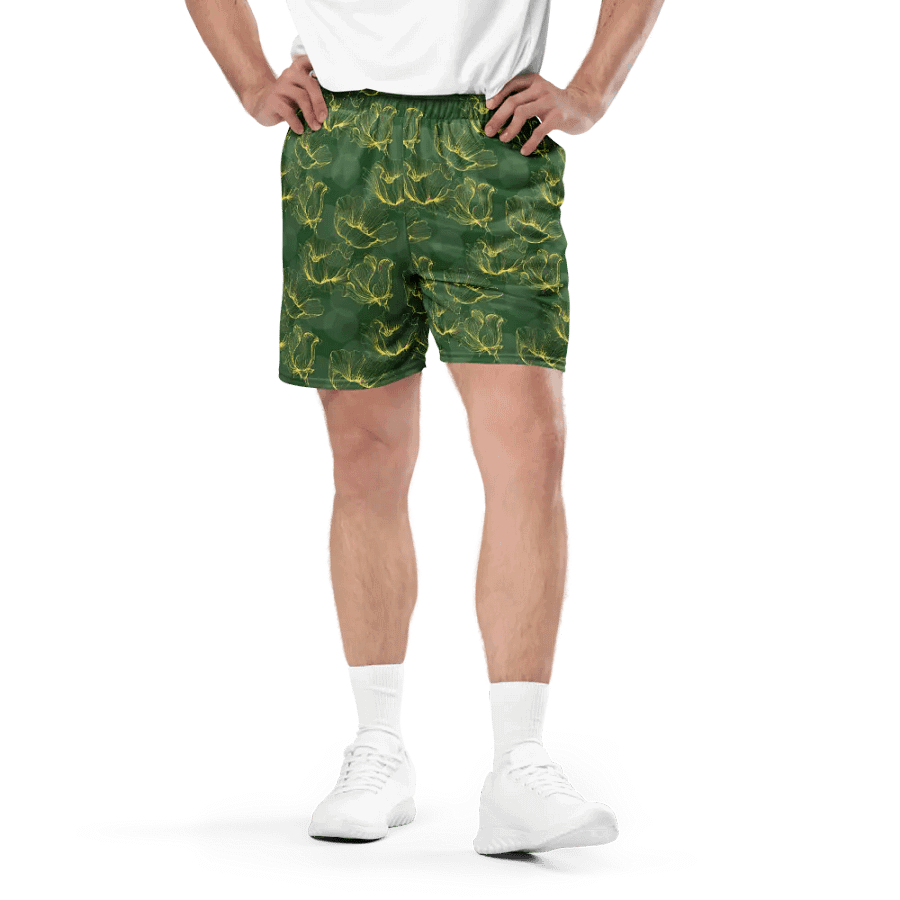 Golden Grove | Recycled Unisex Mesh Shorts product image (3)