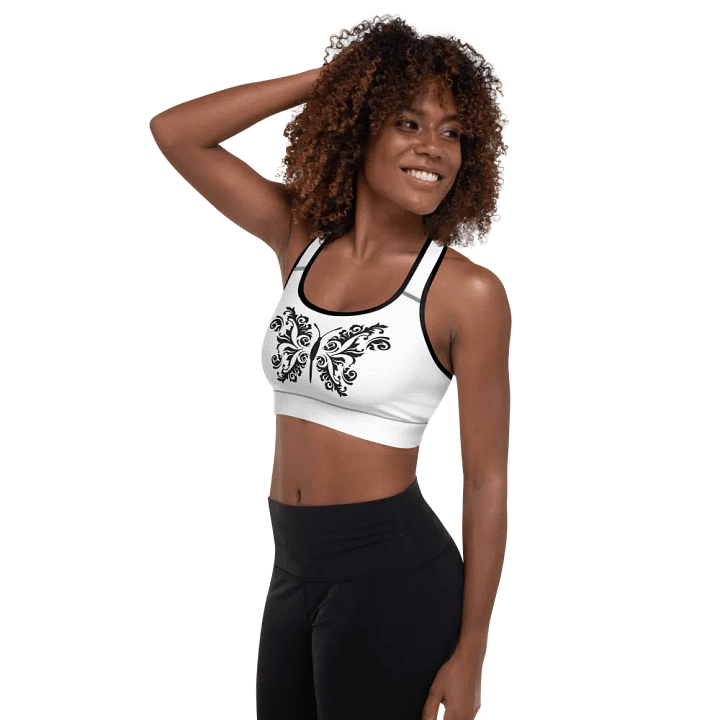 Butterfly Dreams Padded Sports Bra product image (2)