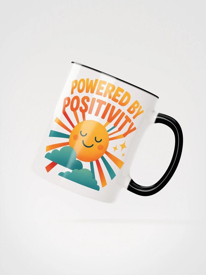 Powered by Positivity – Radiant Smiling Sun Mug product image (16)