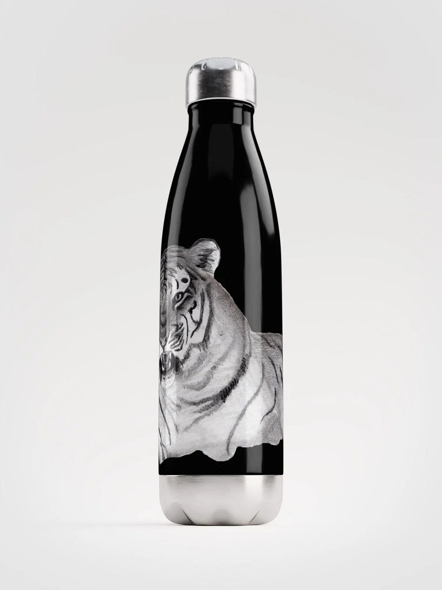 Tiger Drawing Water Bottle product image (1)
