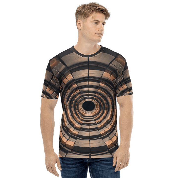 Concentric Circle Chaos All-Over T-Shirt product image (1)