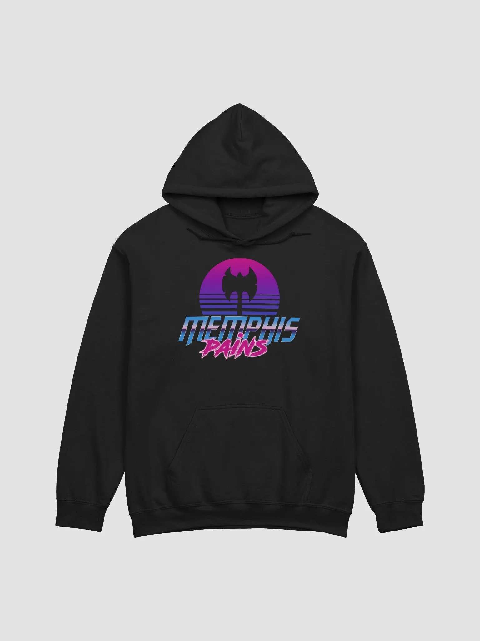 Memphis Pains - Retro Axe Hoodie product image (2)