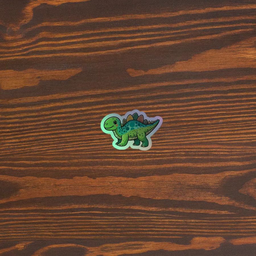 Steve the Stego Holo Sticker product image (5)
