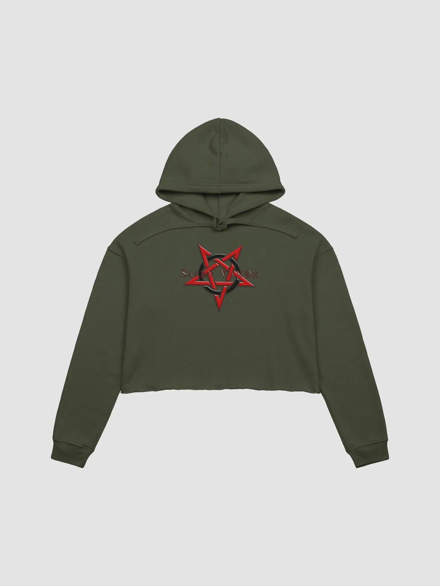 Coven Fleece Crop Hoodie product image (1)