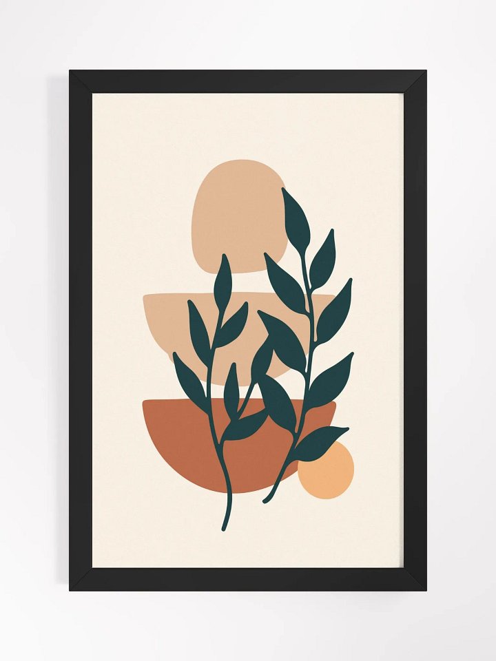 Earthy Elegance Framed Poster product image (1)