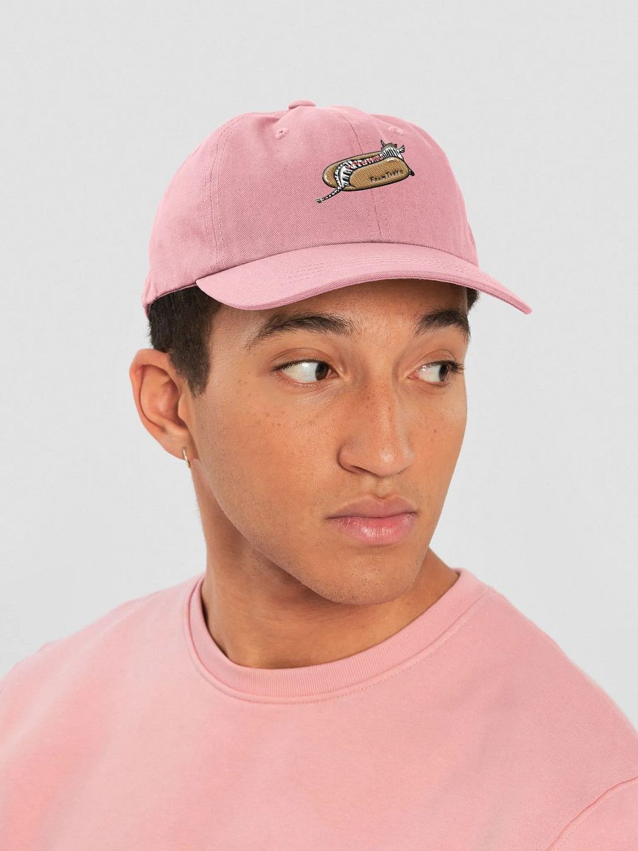 Zebra Hot Dog Dad Hat product image (5)
