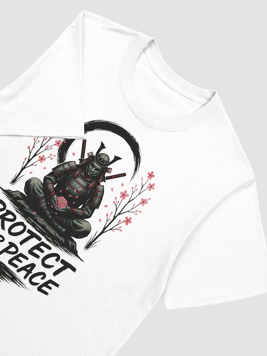 🏷️ Zen Samurai Warrior T-Shirt – Protect Your Peace Martial Arts Graphic Tee product image (3)