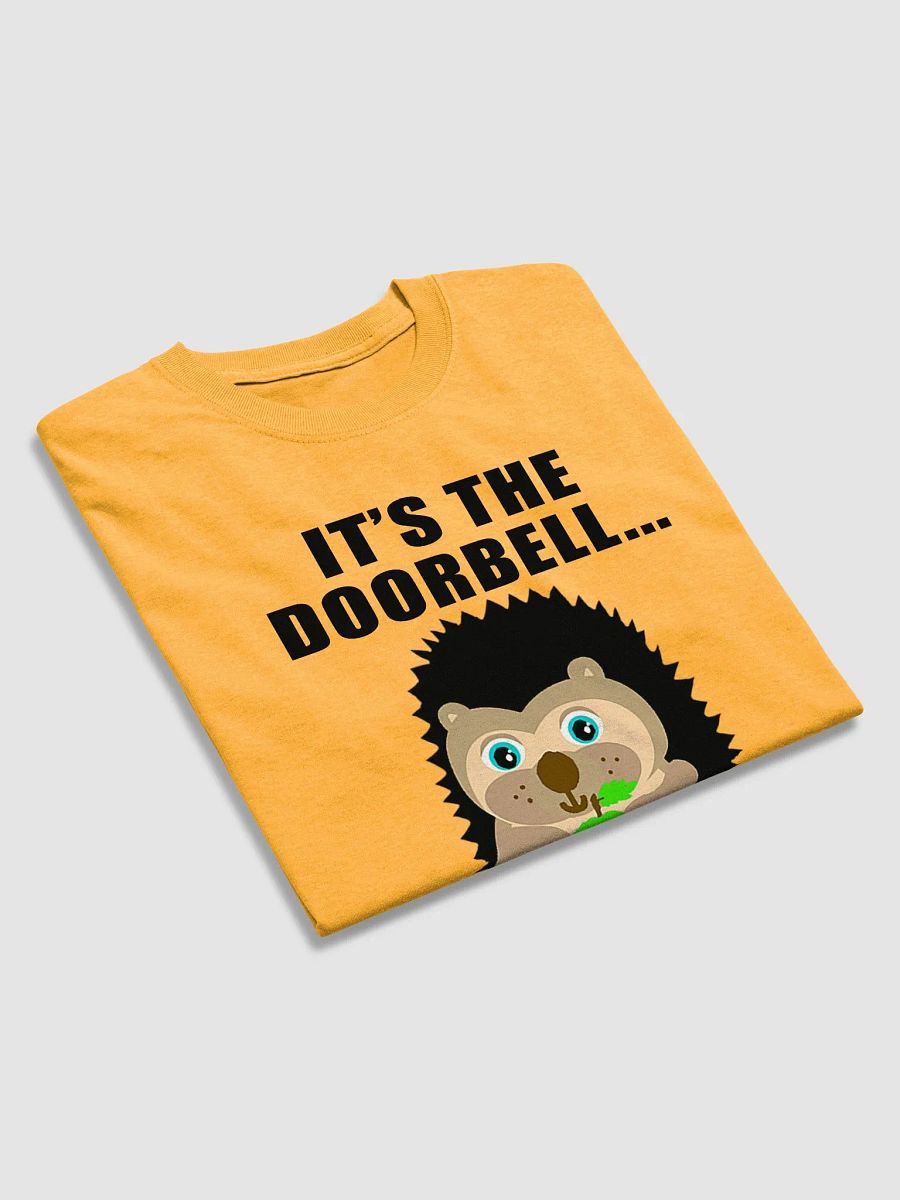 It's The Doorbell Hide Funny Hedgehog T-shirt product image (3)