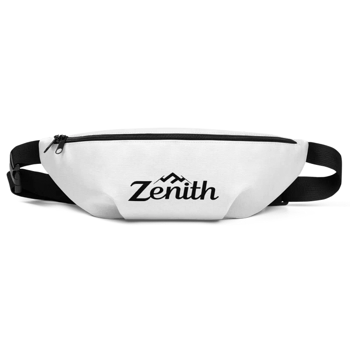 White Zenith Blank Canvas Fanny Pack product image (1)