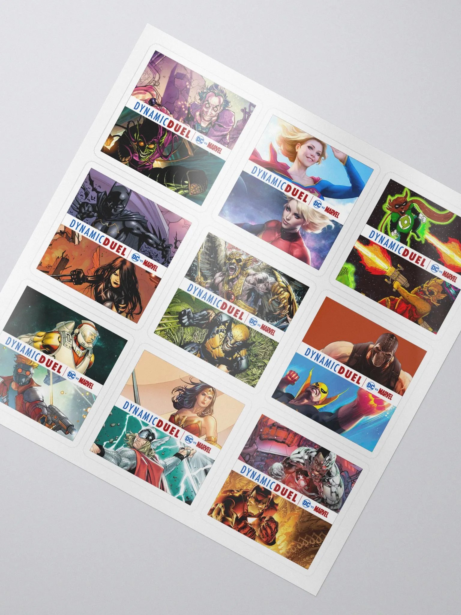 Dynamic Duel Episode Cover Stickers - Series 2 product image (2)