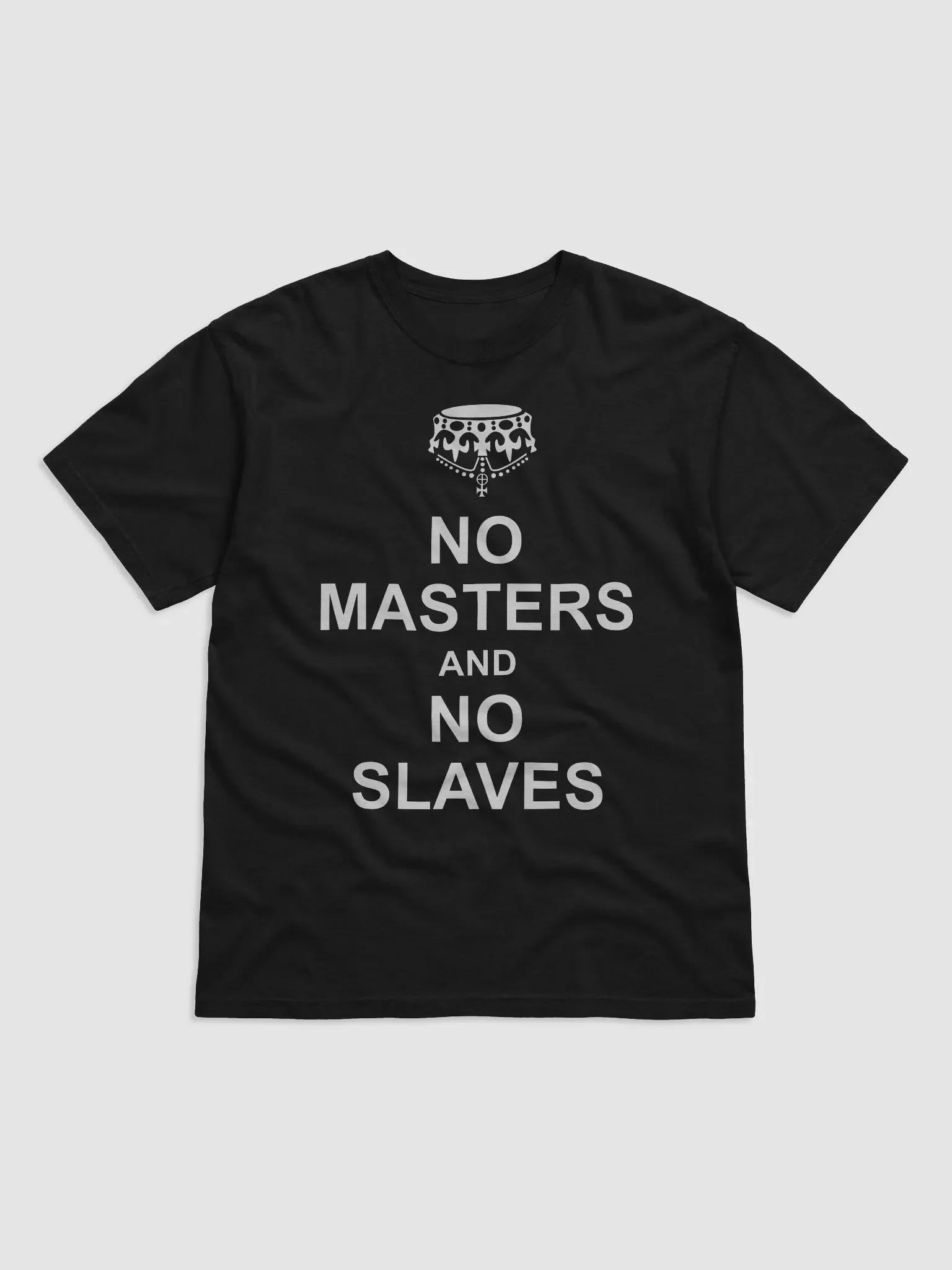No Masters No Slaves Black Short product image (1)