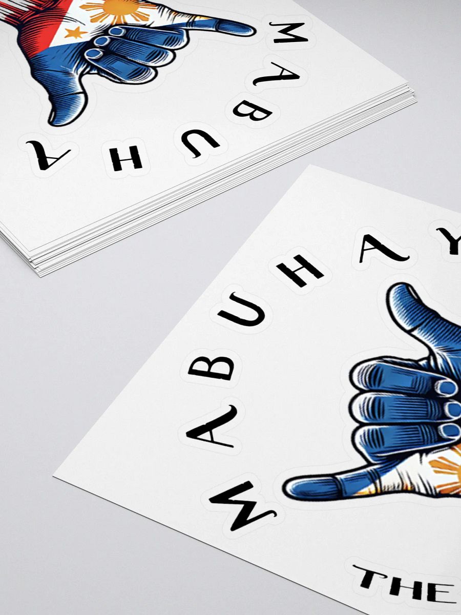 MABUHAY THE ALOHA OF THE PHILIPPINES Decal Sticker Label for Car Decals and more product image (11)