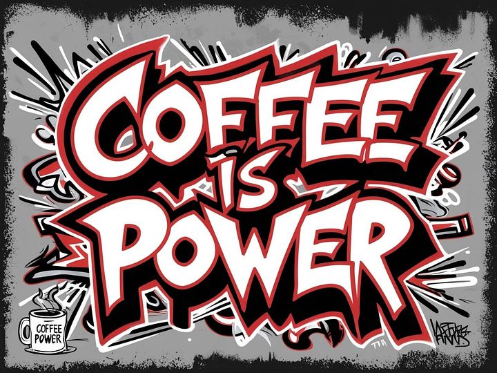Powerful Graffiti Coffee Tumbler product image (2)