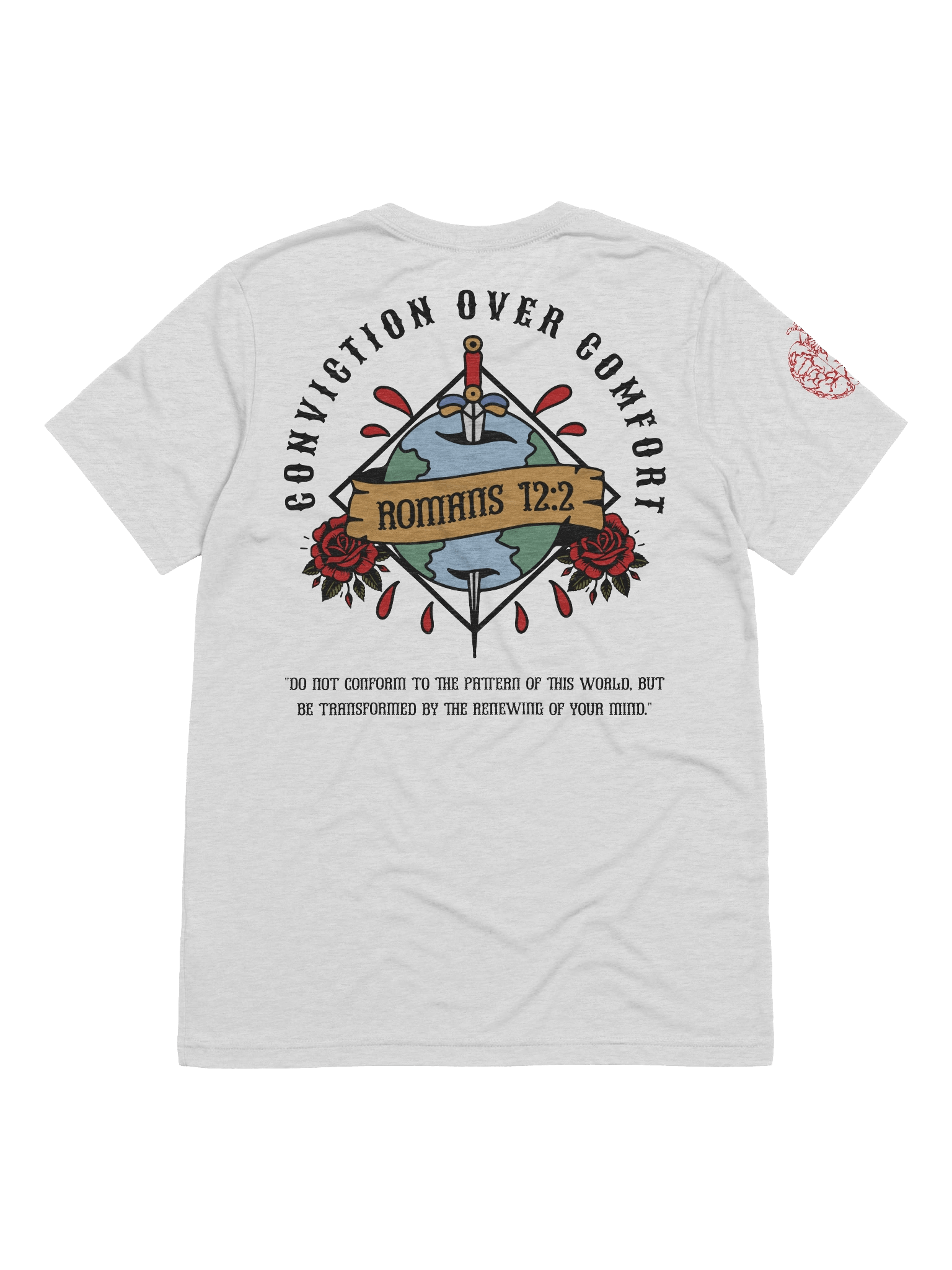 Conviction Over Comfort Athletic T-Shirt product image (4)