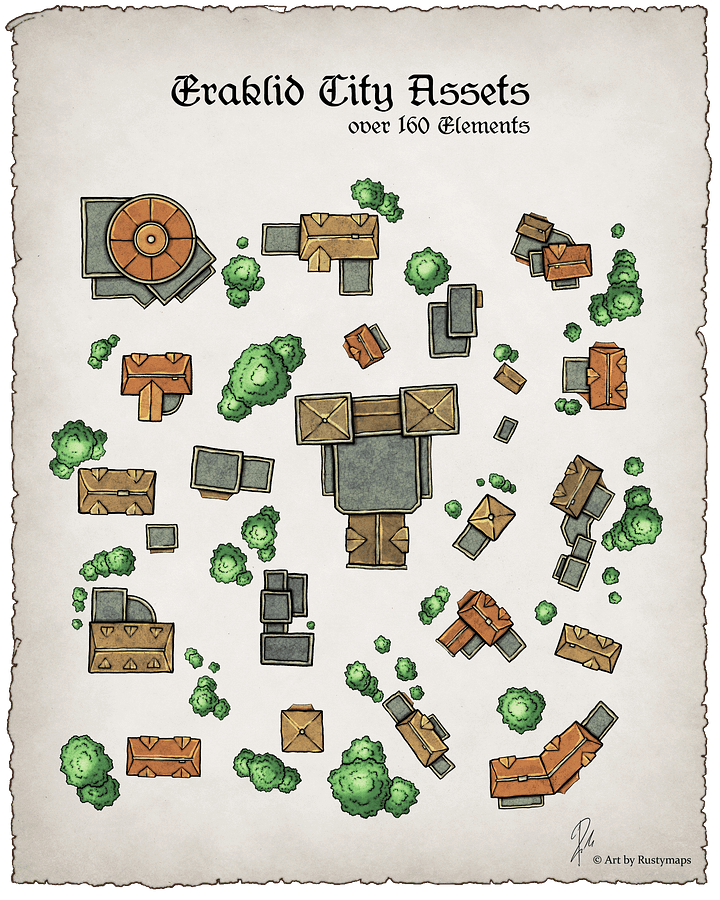 Eraklid City Assets Pack product image (1)