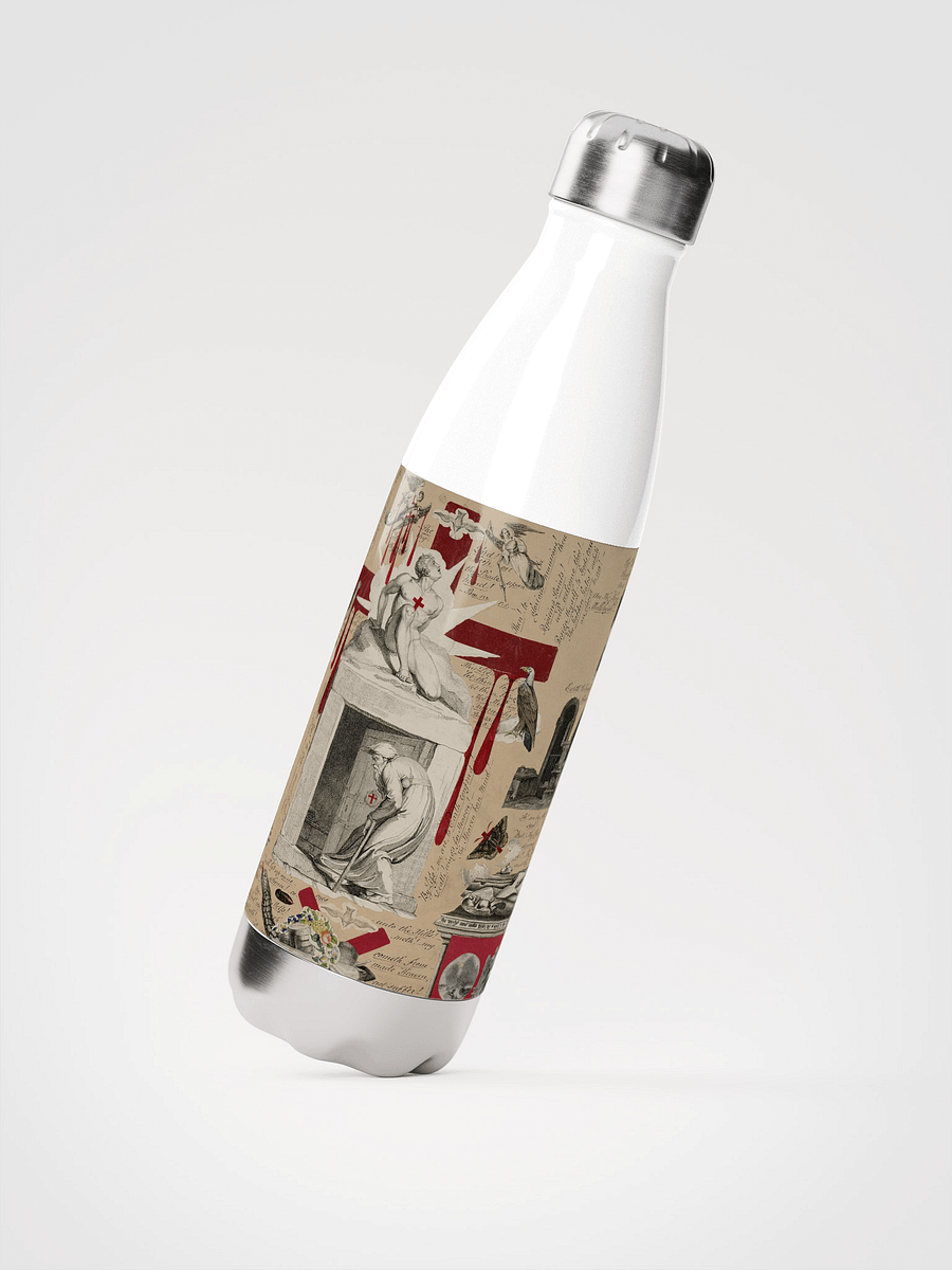 Victorian Blood Book. Stainless Steel Water Bottle product image (2)