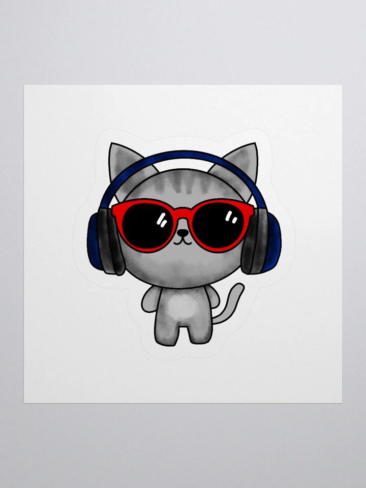 Kitty Vibes Sticker Set product image (1)