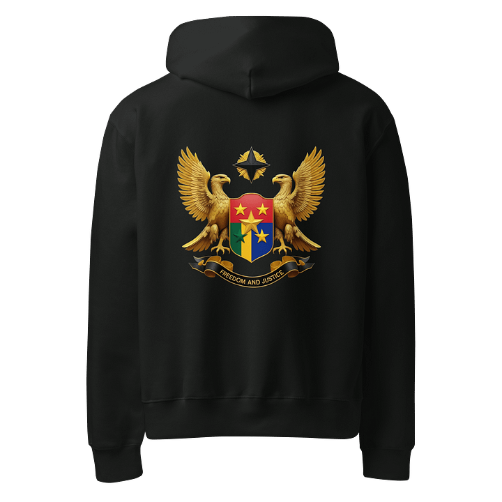 Freedom and Justice Emblem Oversized Hoodie product image (2)