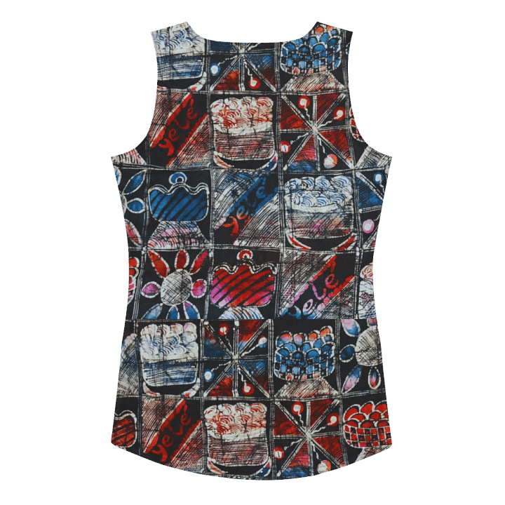 Festivity Print Adire Women's Tank Top product image (2)