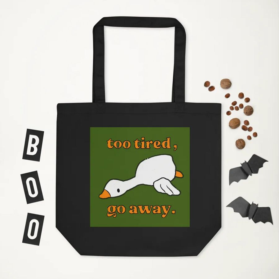 Too Tired Go Away Tote product image (3)