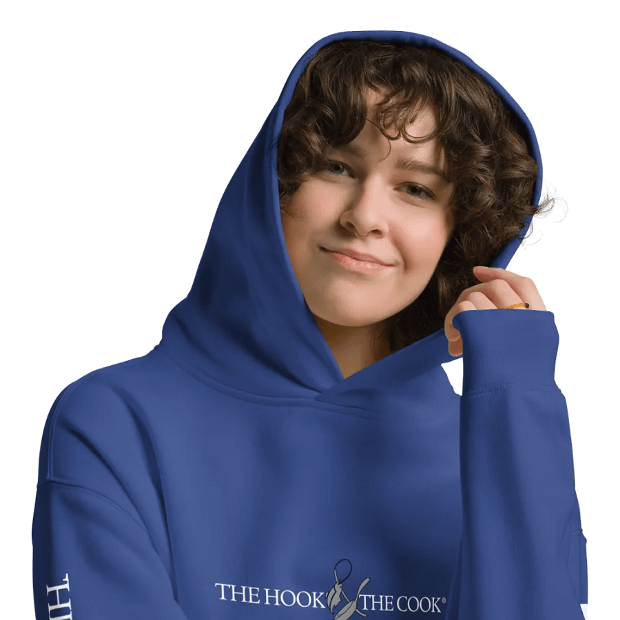 THE HOOK & THE COOK PRIEMIUM Unisex Hoodie product image (9)