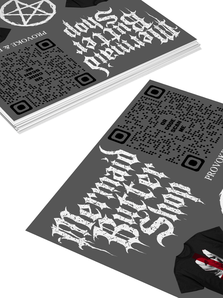 The Support Us Sticker 001 product image (2)