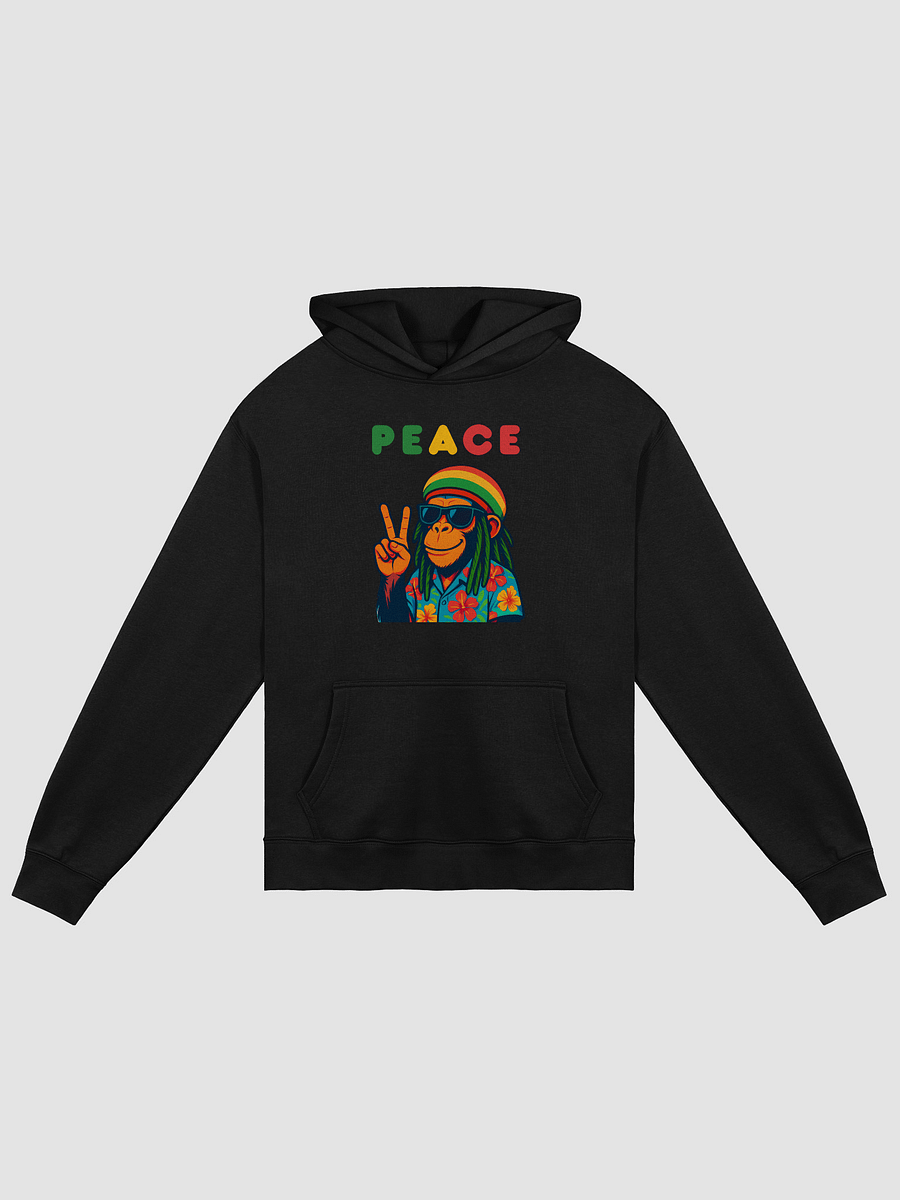Chill Monkey Peace Sign Hoodie product image (1)