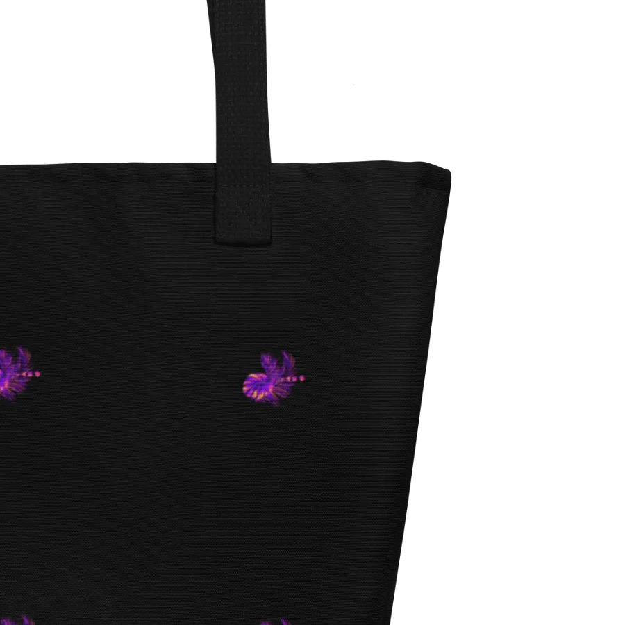 Big printed tote bag with pocket product image (8)