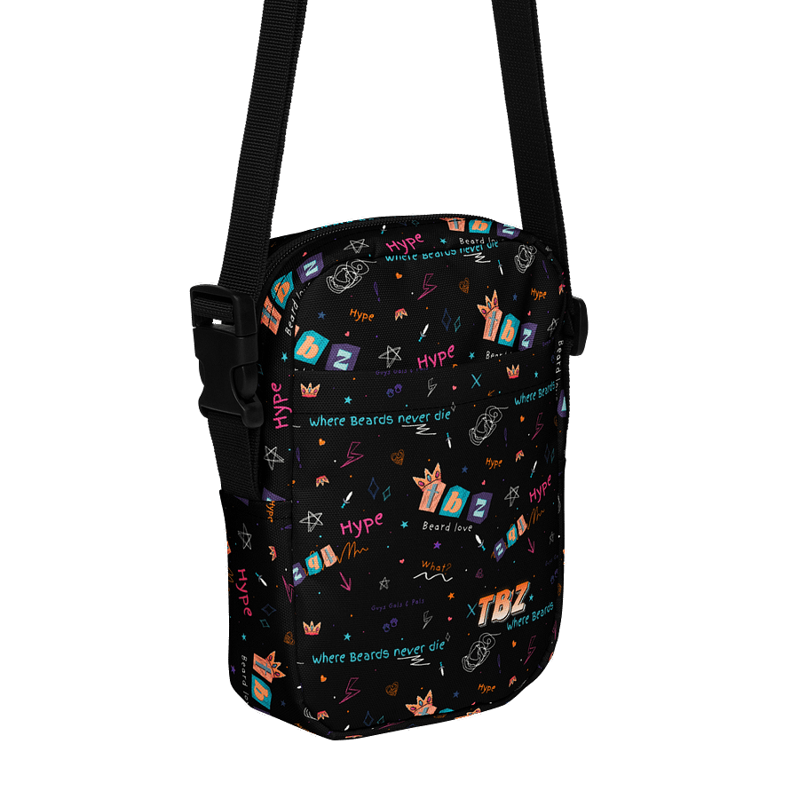 Doodle Pattern Utility Crossbody Bag product image (1)