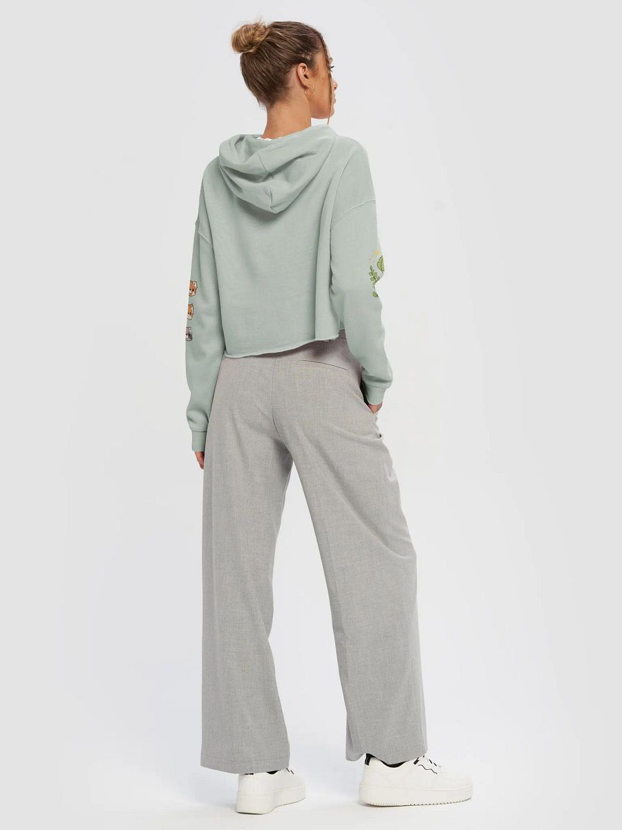 Cropped hoodie | Woodland frens product image (18)