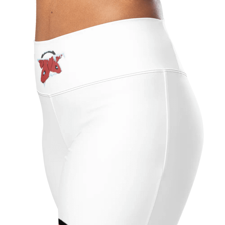 Santa Rabbits All-Over Flare Leggings product image (1)