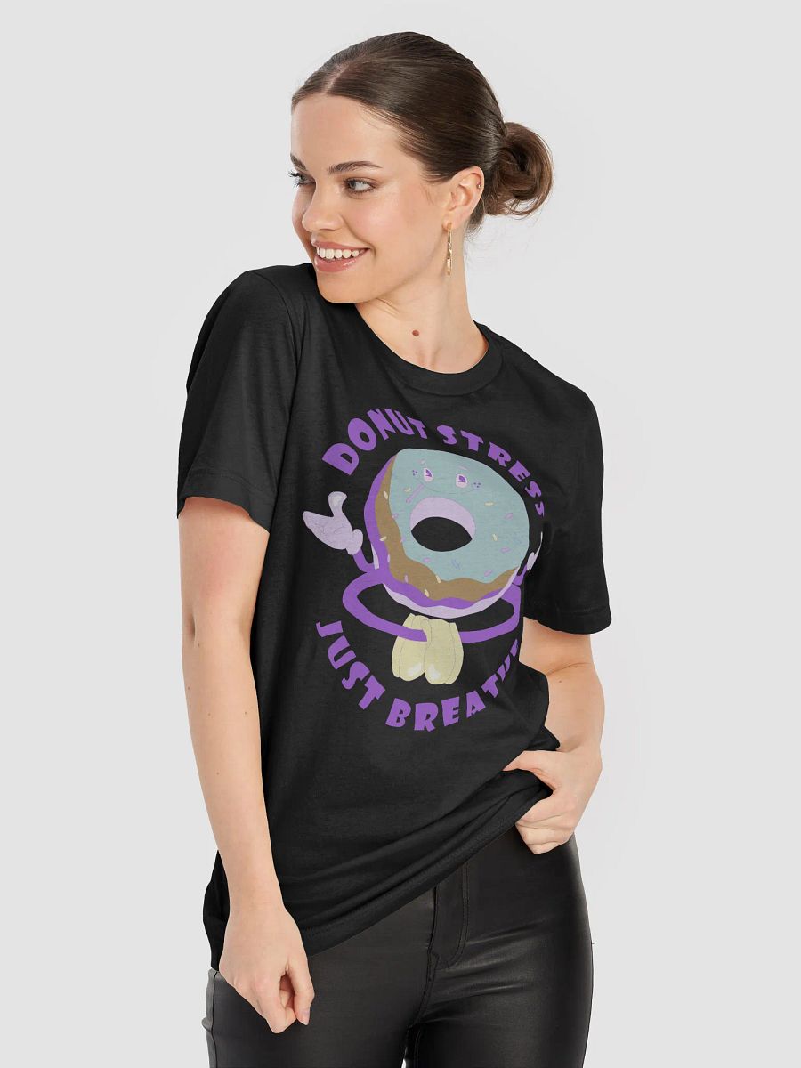Donut Stress Just Breathe T-Shirt product image (4)