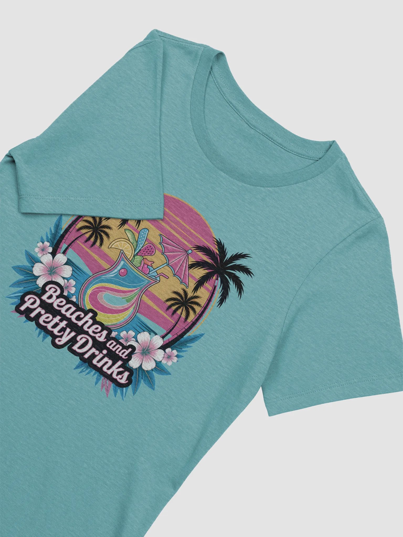 Tropical Sunset Cocktail Women's T-Shirt product image (6)